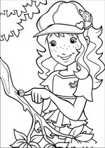 coloring page Holly Hobbie